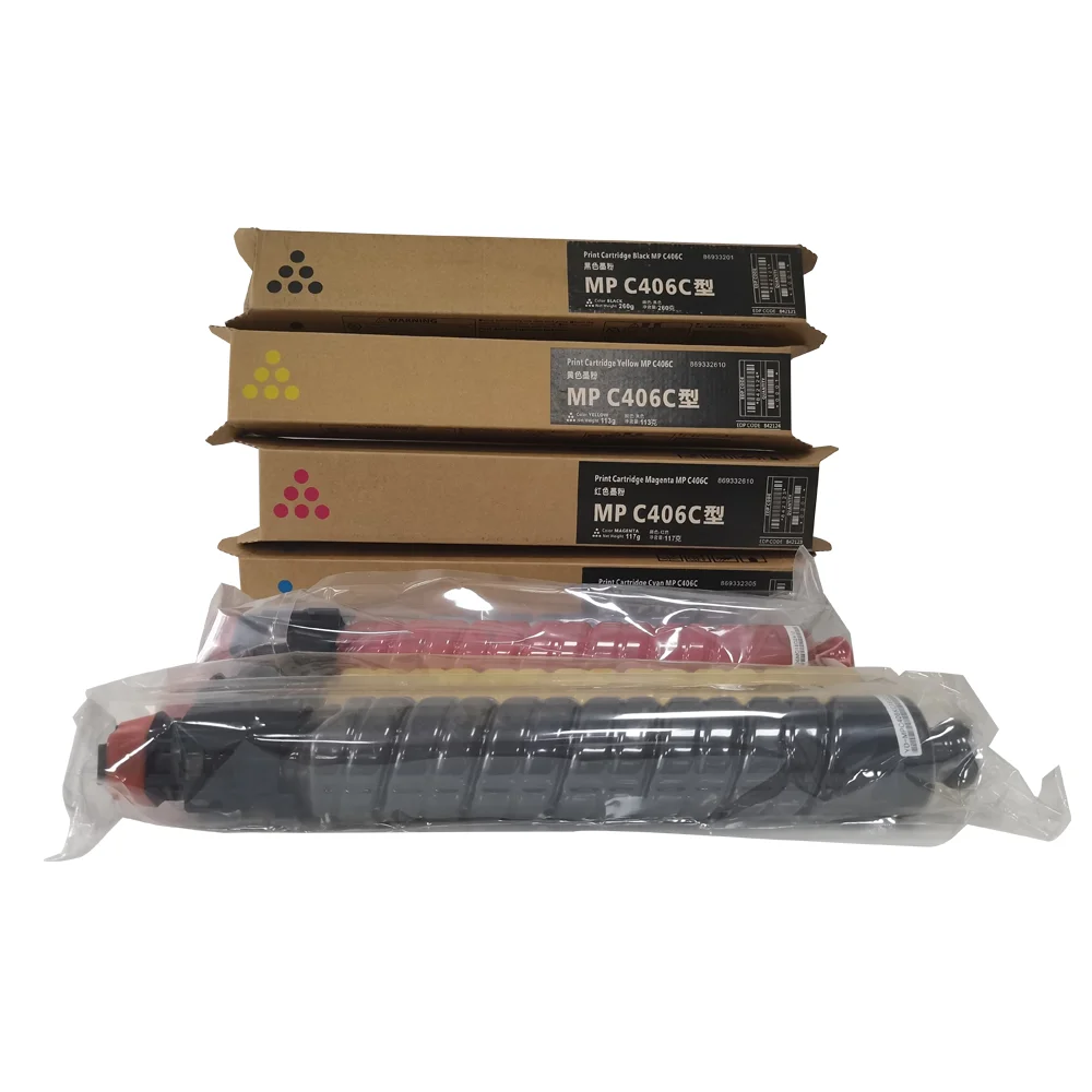Картридж с тонером для MPC306 MPC307 MPC406 MPC407 завод высокое качество цветной лазерный совместимый картридж