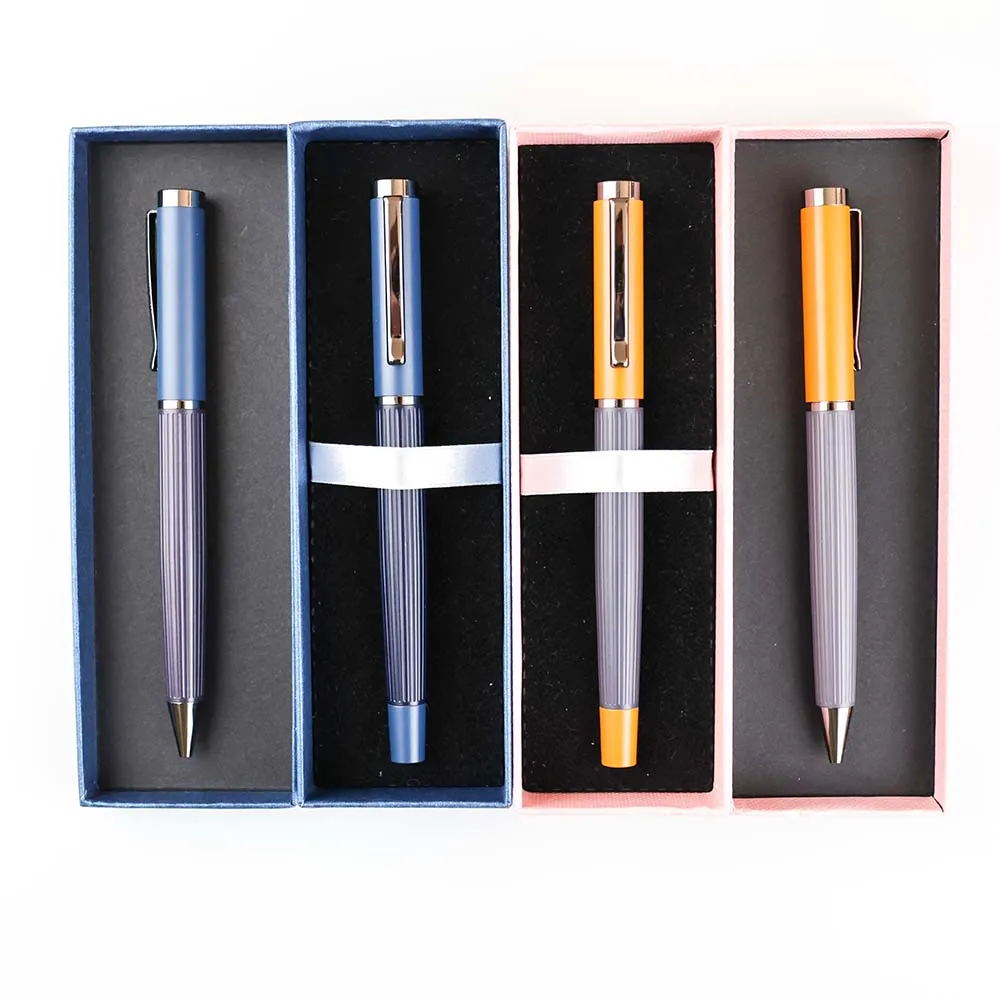 GemFully New Cute Stationery 2024 Morandi Multi Colour Pen Ecofriendly Pen Custom Gifts for Clients