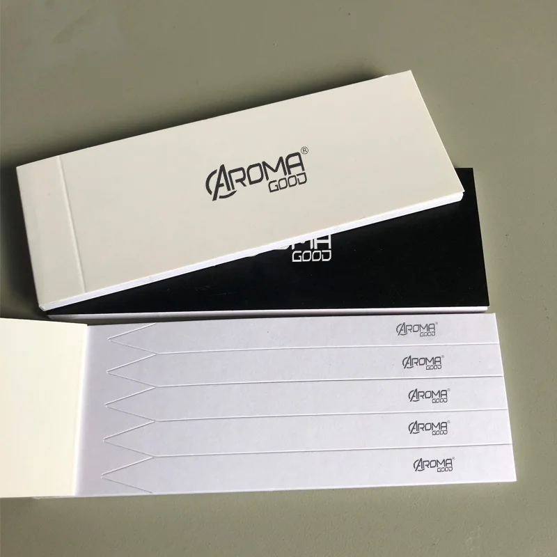 Perfume test paper to test fragrances and essential oil for Perfume scenario