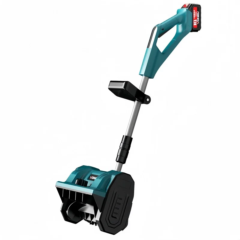 1200W DIY Electric Snow Shovel with Long Handle Grade 21V Cordless Lithium Battery Powered Blower
