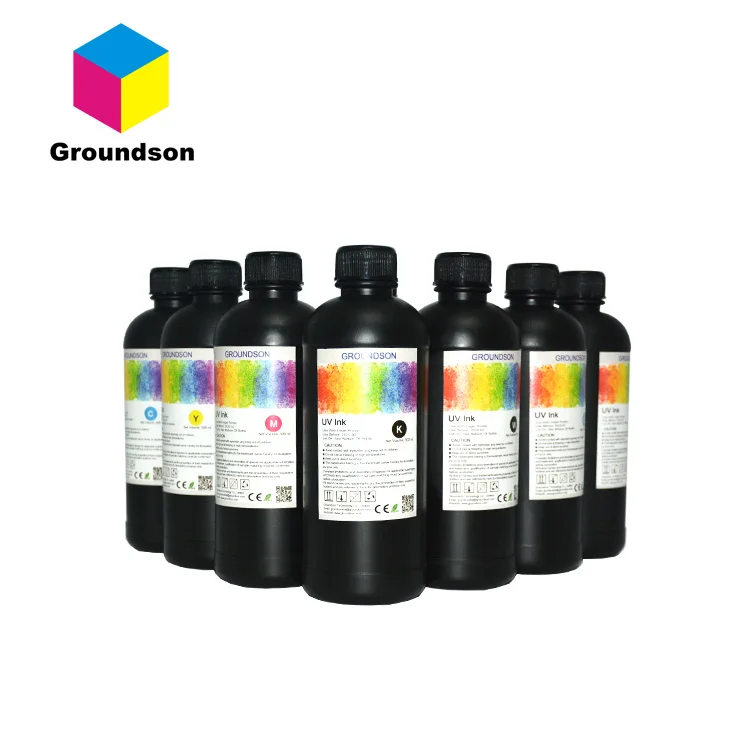 CMYK + белые струйные УФ-чернила для крупноформатного принтера Dilli NEOSUN FB2513-04DWX