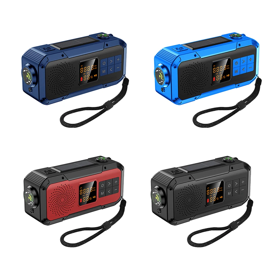 Super Ultra HD AM FM Global radio Digital Multi wireless speaker Talki The Radio With Stand/Hook for outdoor