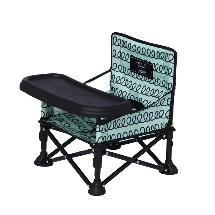 Baby Booster Seat New Style Kid Chair Camping Travel Inflatable Baby Seat Portable Folding Baby Chair With Tray And Carrying Bag