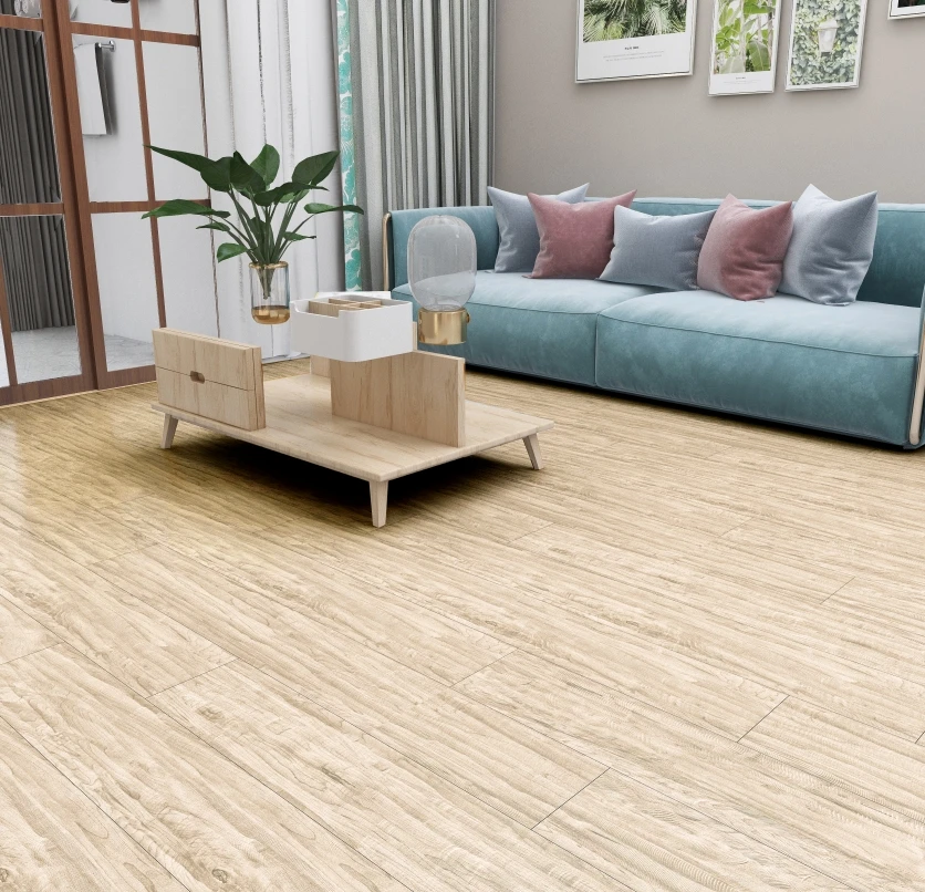 Spc vinyl flooring plank 4mm 6mm with underlay