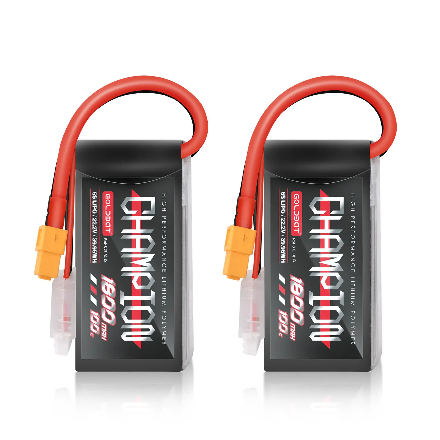 T/JST/XT30/XT60 Plug 1800mAh RC Car LiPo Battery  120C 100C 80C 50C OEM