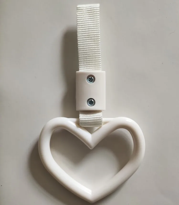 Tsurikawa JDM Ring Charm Japanese Heart/Ring Shaped Subway Handle