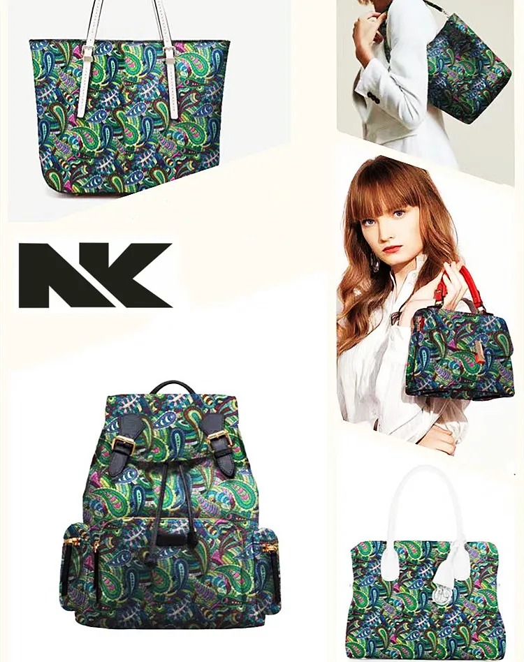 V350 Cuero New Retro Peacock Feather Pattern PVC Artificial Leather synthetic leather for Bags, Shoes, Belts,crafts