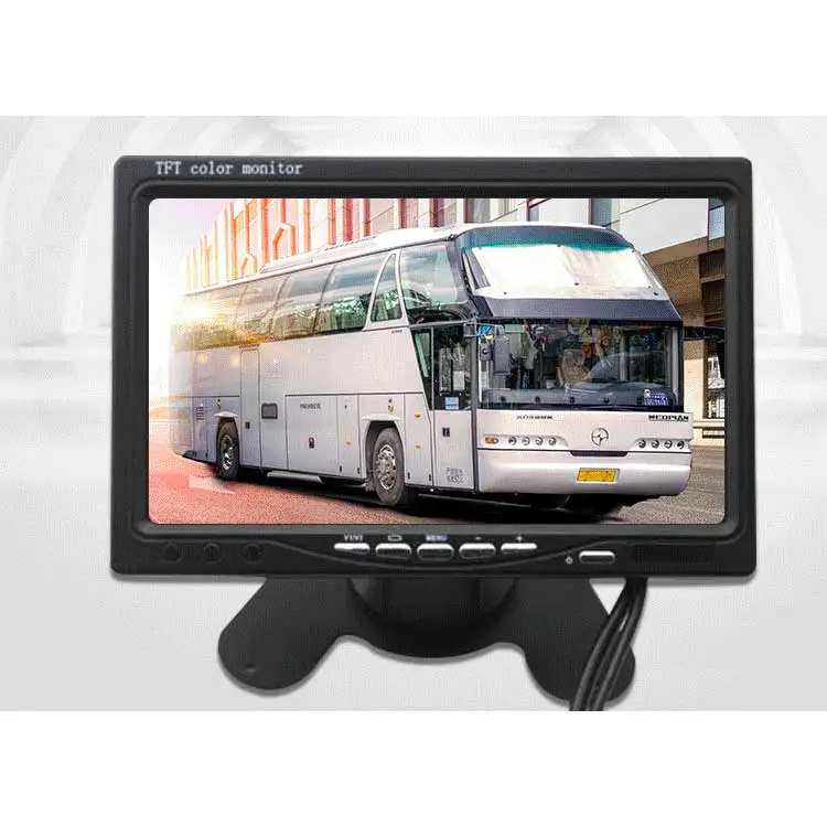 7 inch display mini AV input with screen DVD player function small home desktop LCD computer monitor