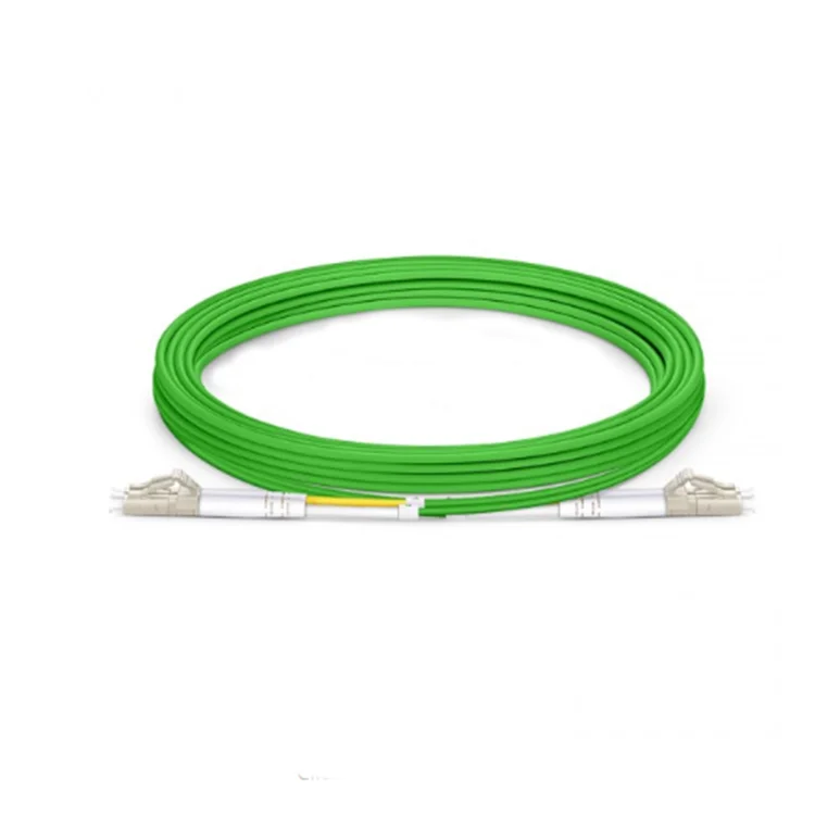 5m (16ft) LC UPC to LC UPC Duplex OM5 Multimode Wideband PVC 2.0mm Fiber Optic Patch Cable