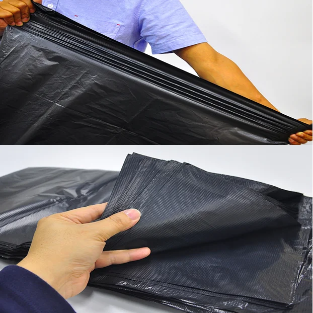 heavy duty bin liners roll garbage bag wholesale
