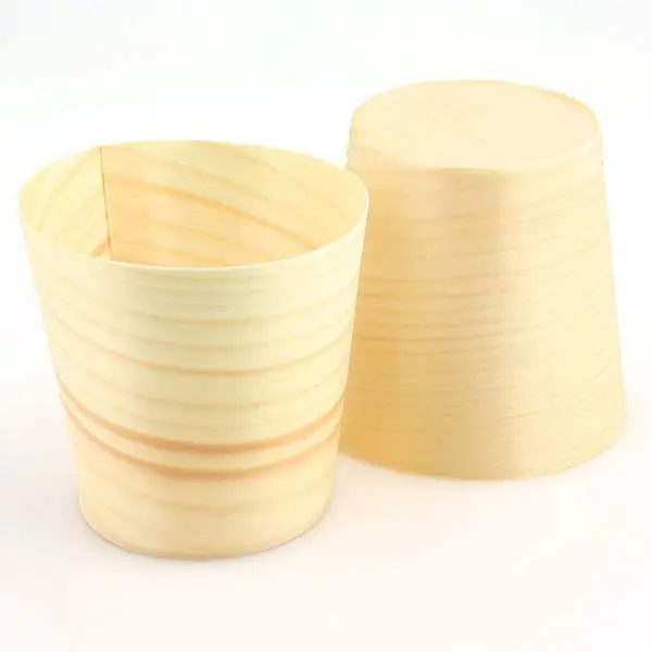 Restaurant & Hotel Wood One-off Table Grain Oats Cheese Cake Cup Food Take Away Box Biodegradable
