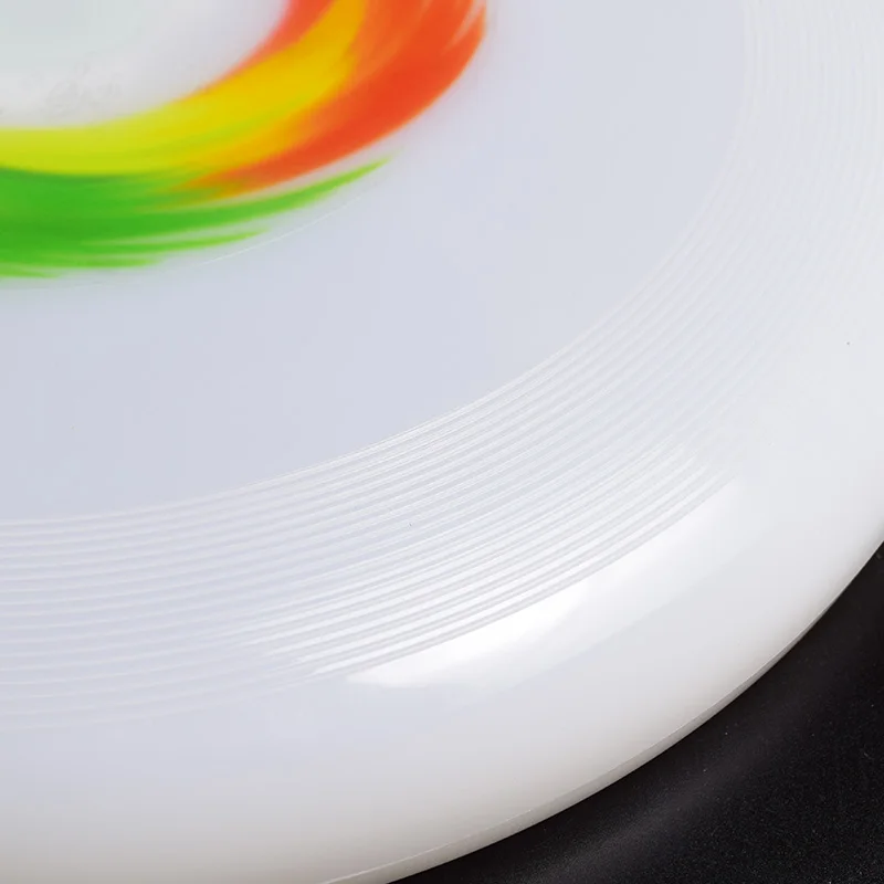 Unisex 175g Custom Ultimate Frisbee Beach-Durable LED Light Inflatable Toy with Printing Logo Outdoor Sports Gift