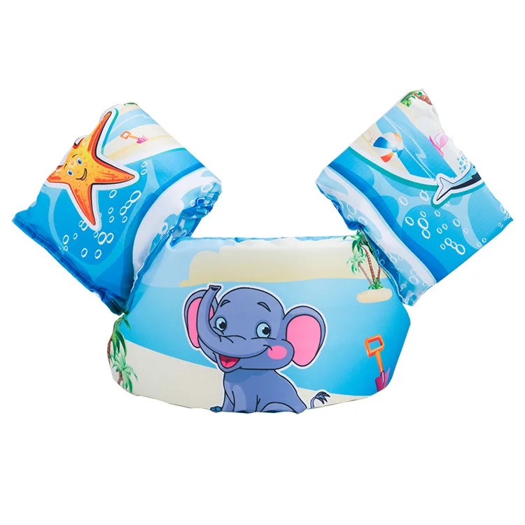 Waterproof neoprene with EPE Foam custom puddle jumper kids baby swimming life vest