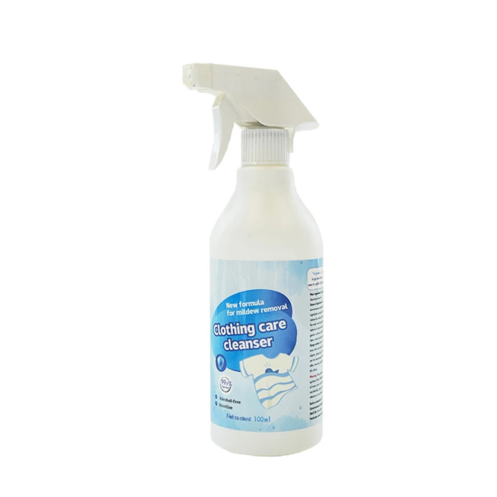 Custom Clothes Cleaning Spray Stains Remover Dry Cleaning Liquid Spray Clothes Cleaner Cleaning Agent