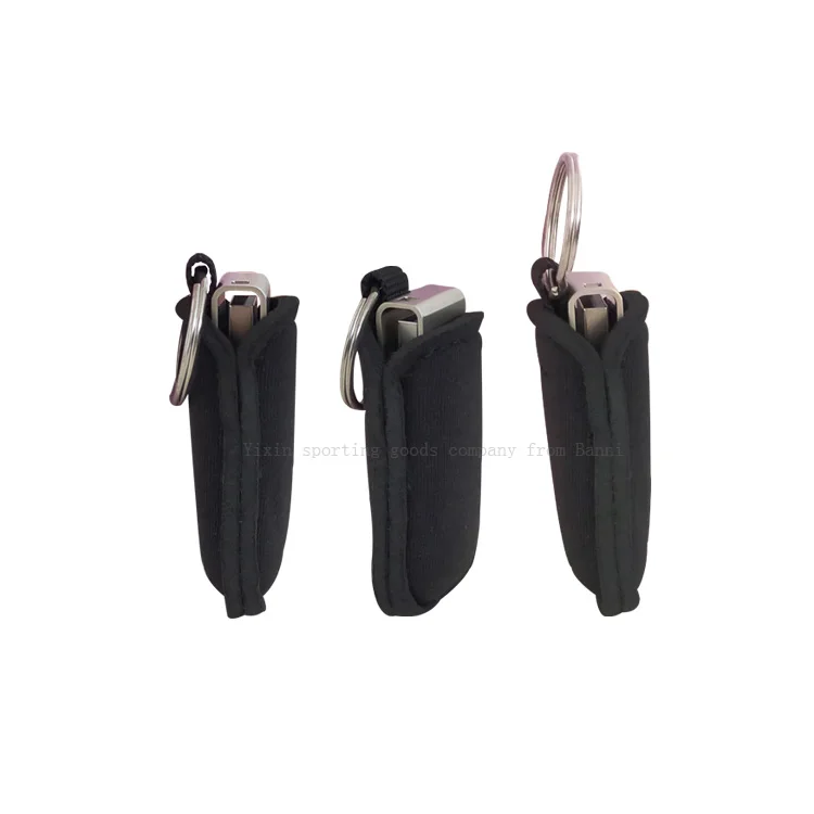 Chapstick lip balm key coin pouch neoprene USB holder hard disk USB flash drives cover