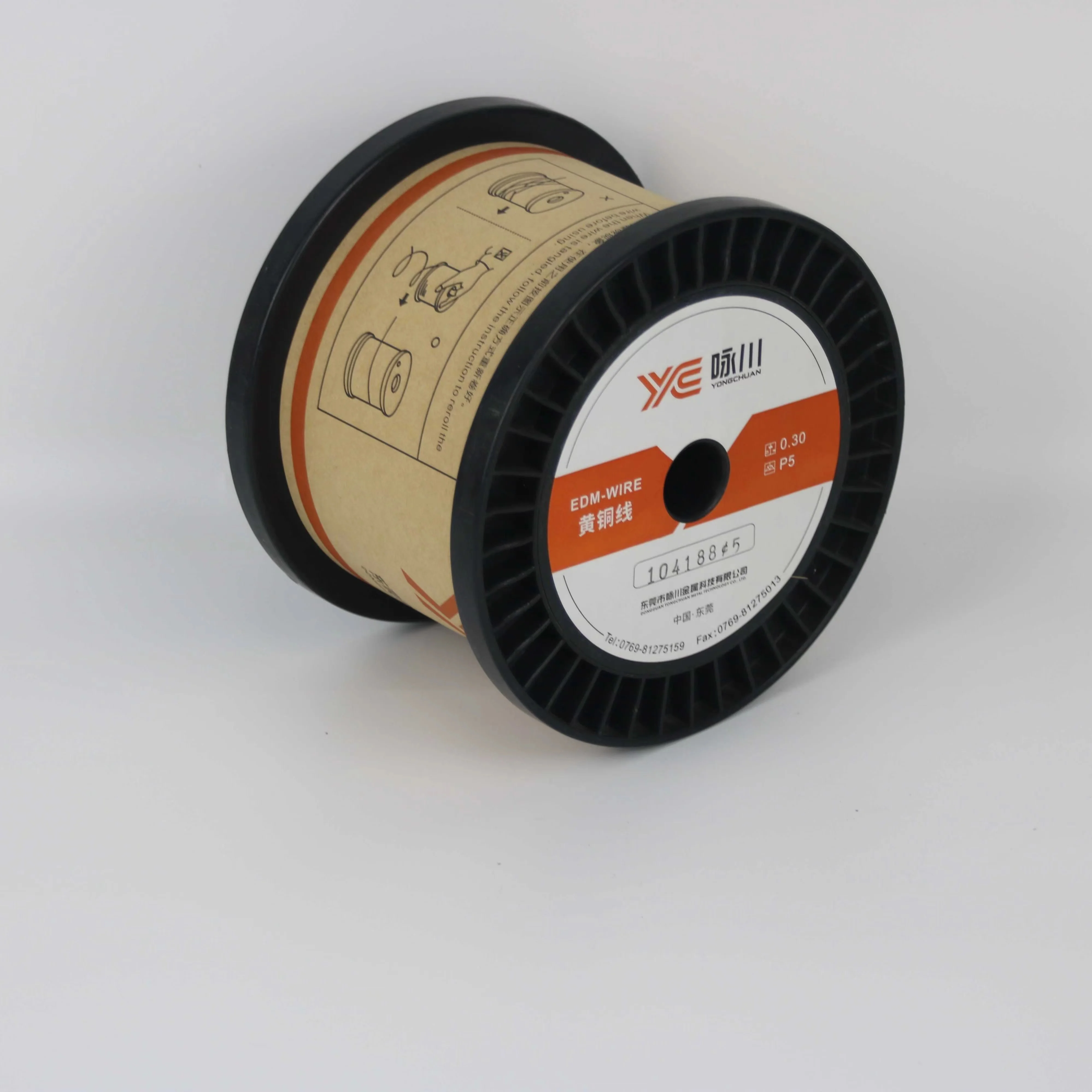Spooled 0.25mm 1000mpa 160din edm brass wire for CNC Electrical Discharge Machining