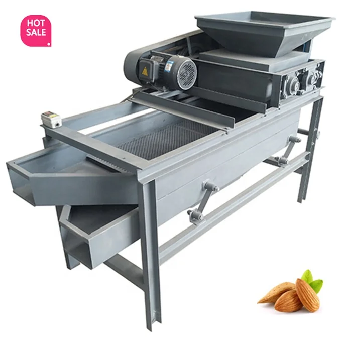 Most popular almond shelling machine unit macadamia nut shell charcoal machine