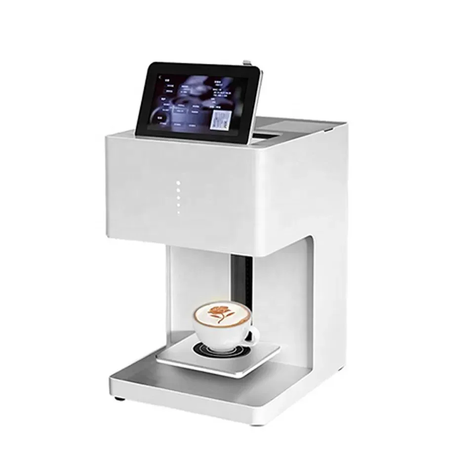 High quality Cake Printing Machine Factory Supply Easy Wifi Support Selfie Photo Latte Art Cake Coffee Printer Machine