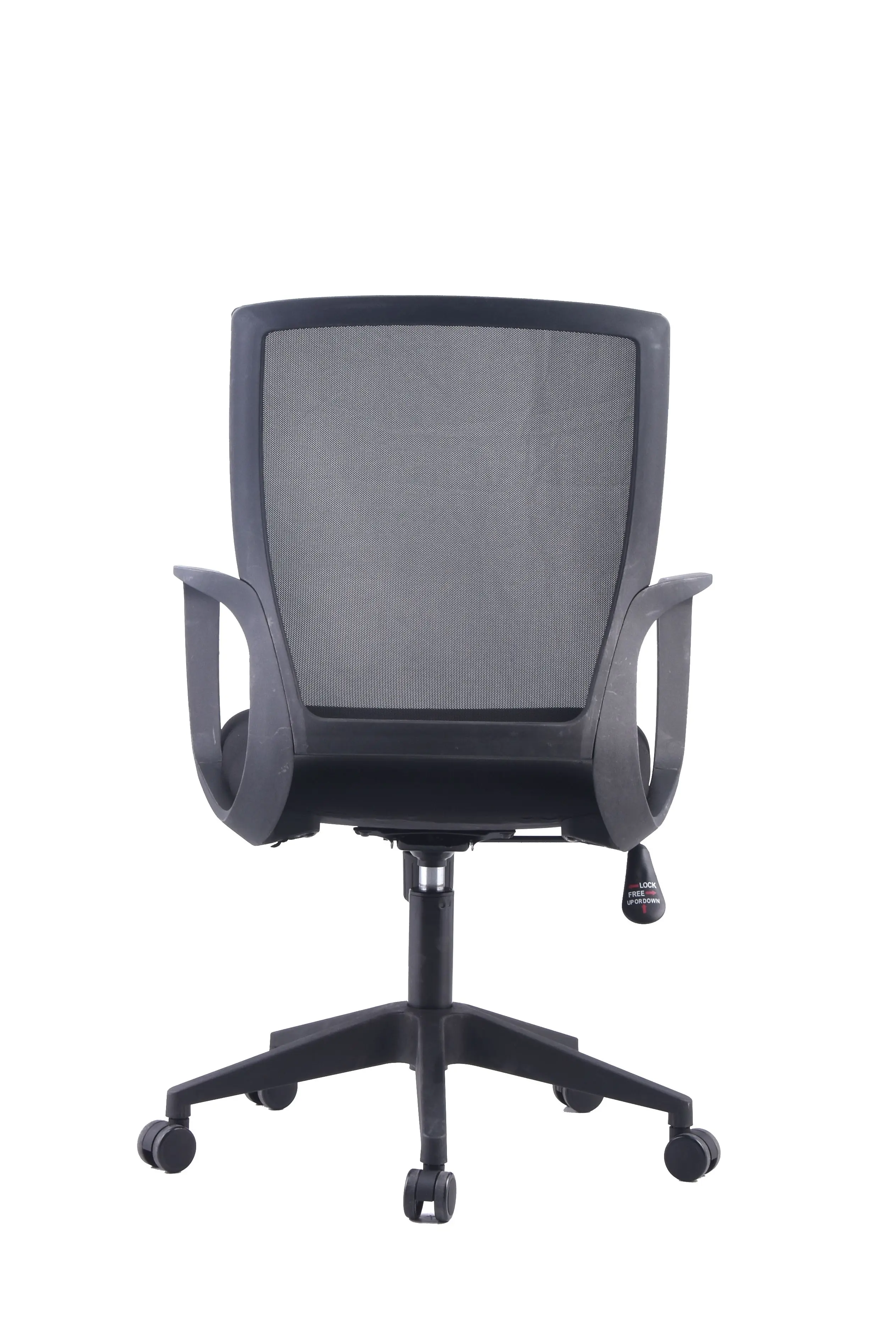 Современный эргономичный офисный сетчатый стул со средней спинкой
