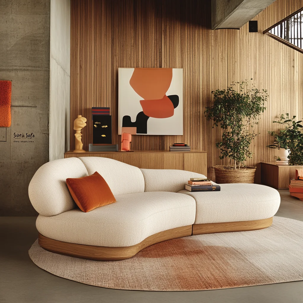 Hot Selling Luxury Couch Contemporary Sofa Set Furniture Modern Living Room Curved Sofa Set