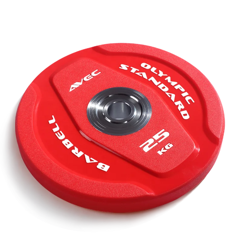 CPU Plate Competition plate Weigh lifting Bumper coated Color Rubber Weight Plate