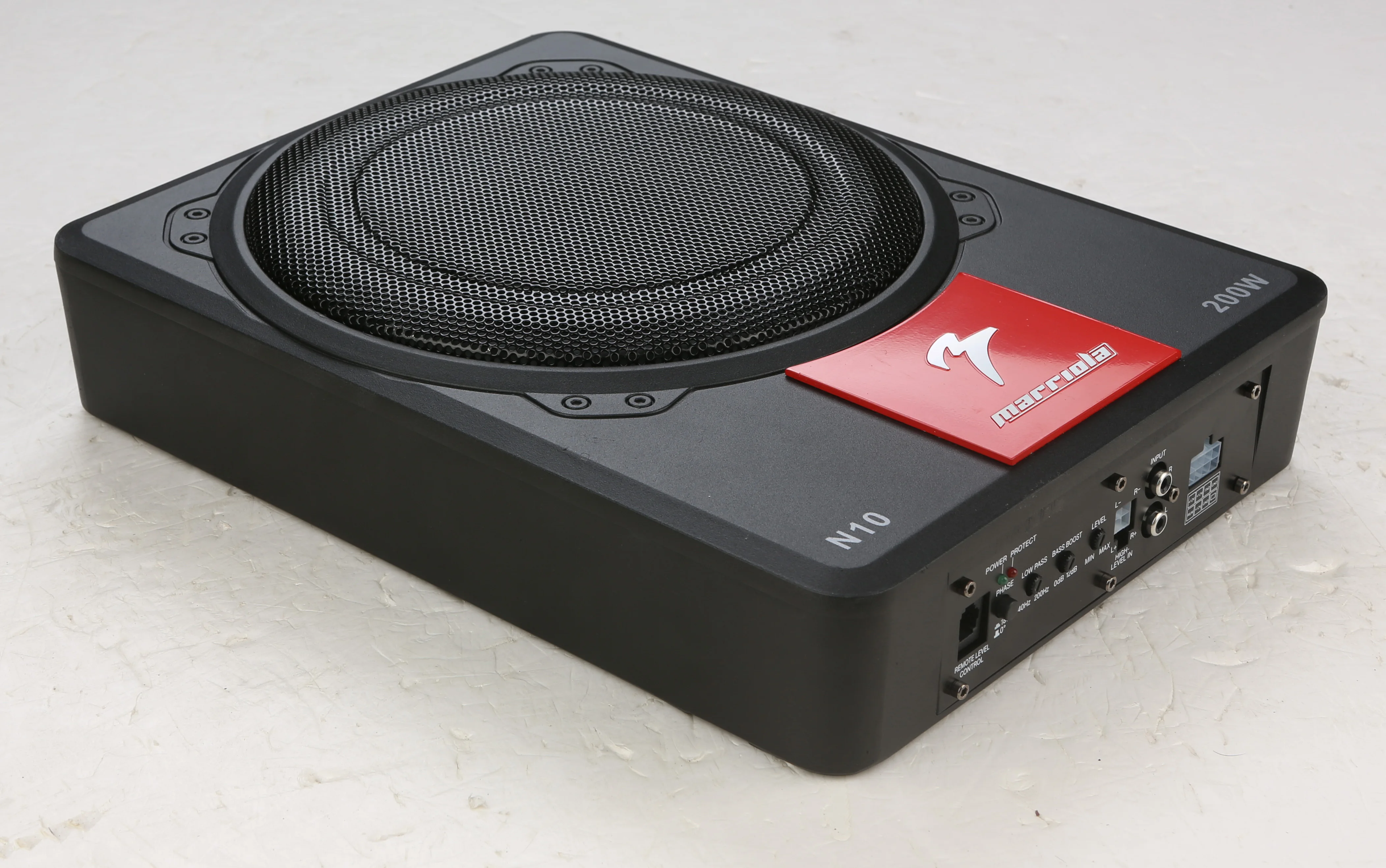 High Quality 200W RMS Powerful Car Subwoofer REAL POWER N10 Car Amplifier Class AB car audio