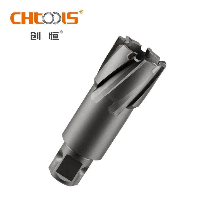TCT Annular Cutter Magnetic Core Drill Bits 5mm Tungsten Carbide 60mm M35 OEM Available CNC Tools Steel Plastic Metal Cutting