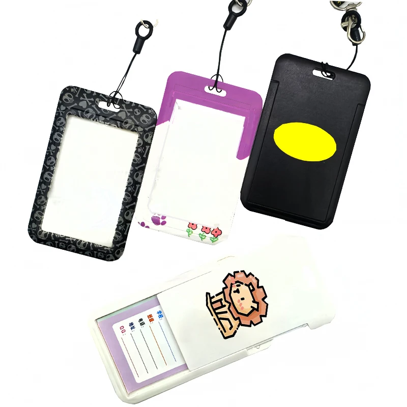 Slide slide cartoon student ID card can be customized listing