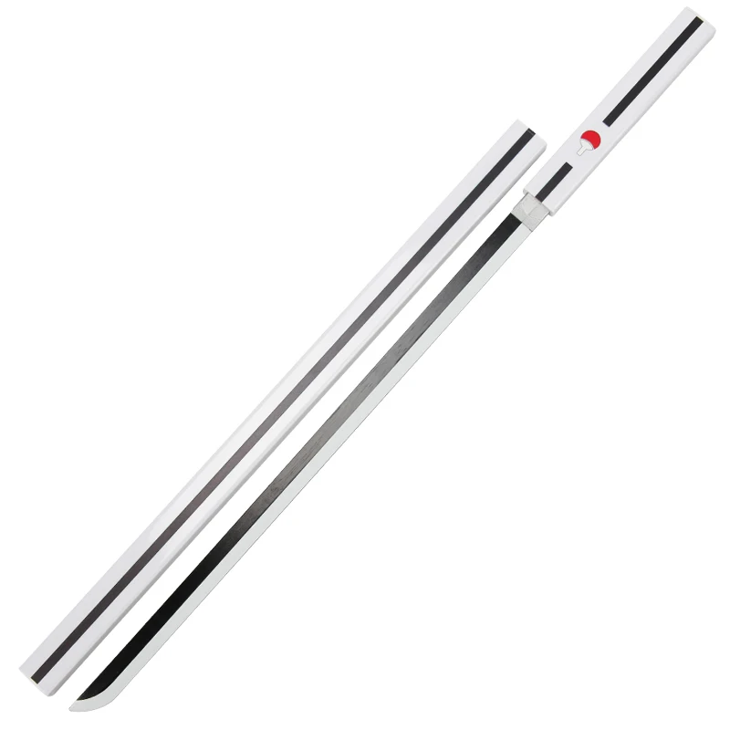Wholesale Hot Sales Anime Samurai Weapon Black White Ninja Kidults Role Play Toys Katana Wooden Swords For Cosplay Playing Boys