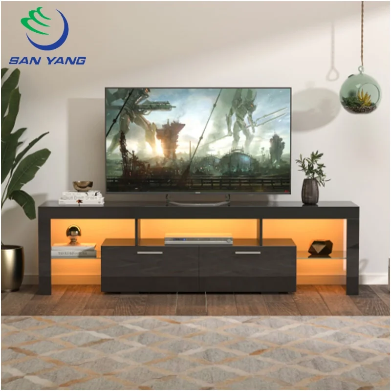 Simple TV Stand Wood TV Stands Wood Furniture for Living Room TV Stand Manufacturer for Wholesale