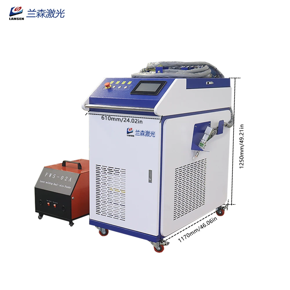 1000w 1500w 5 in 1 fiber laser welding machine for energy battery welder metal welding cleaning cutting machines