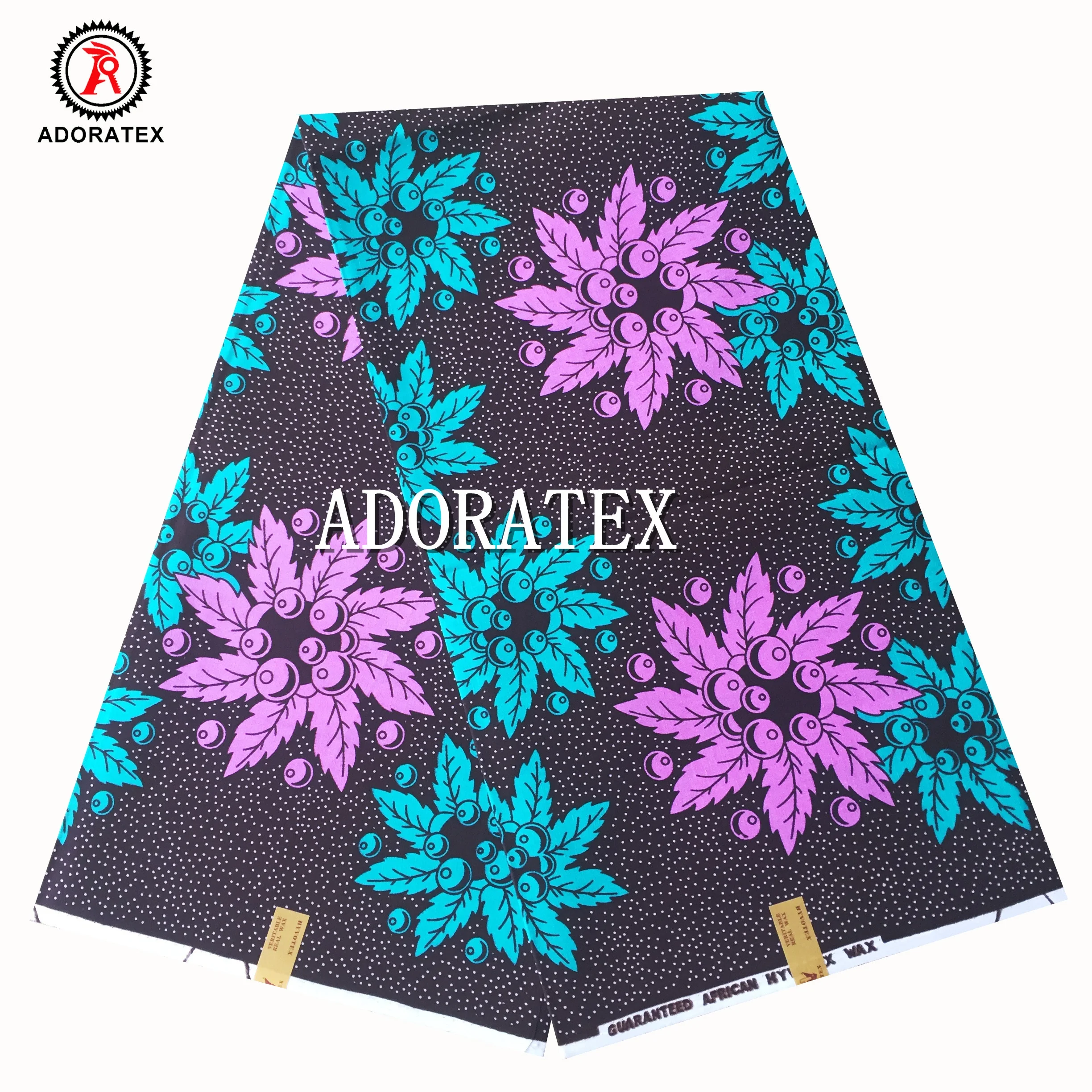 China 100% cotton ankara wax block english print fabric