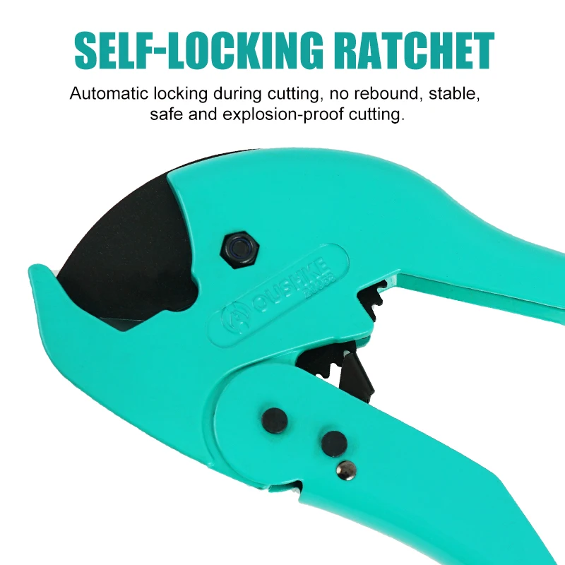 Industrial 225mm Steel Manual Tool Pvc Pipe Cutter