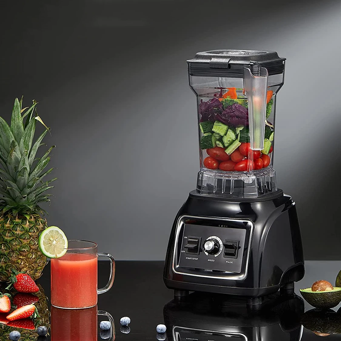 Multifunction Kitchen Appliances Juicer Mixer Electric Immersion Commercial Blender Machine