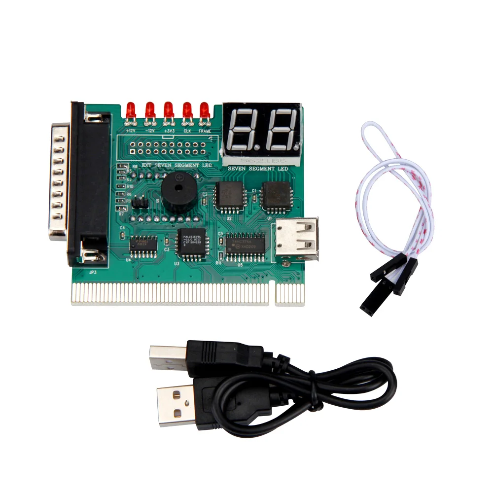 USB Diagnostic Test Card 2 Bit with Parallel Port Notebook