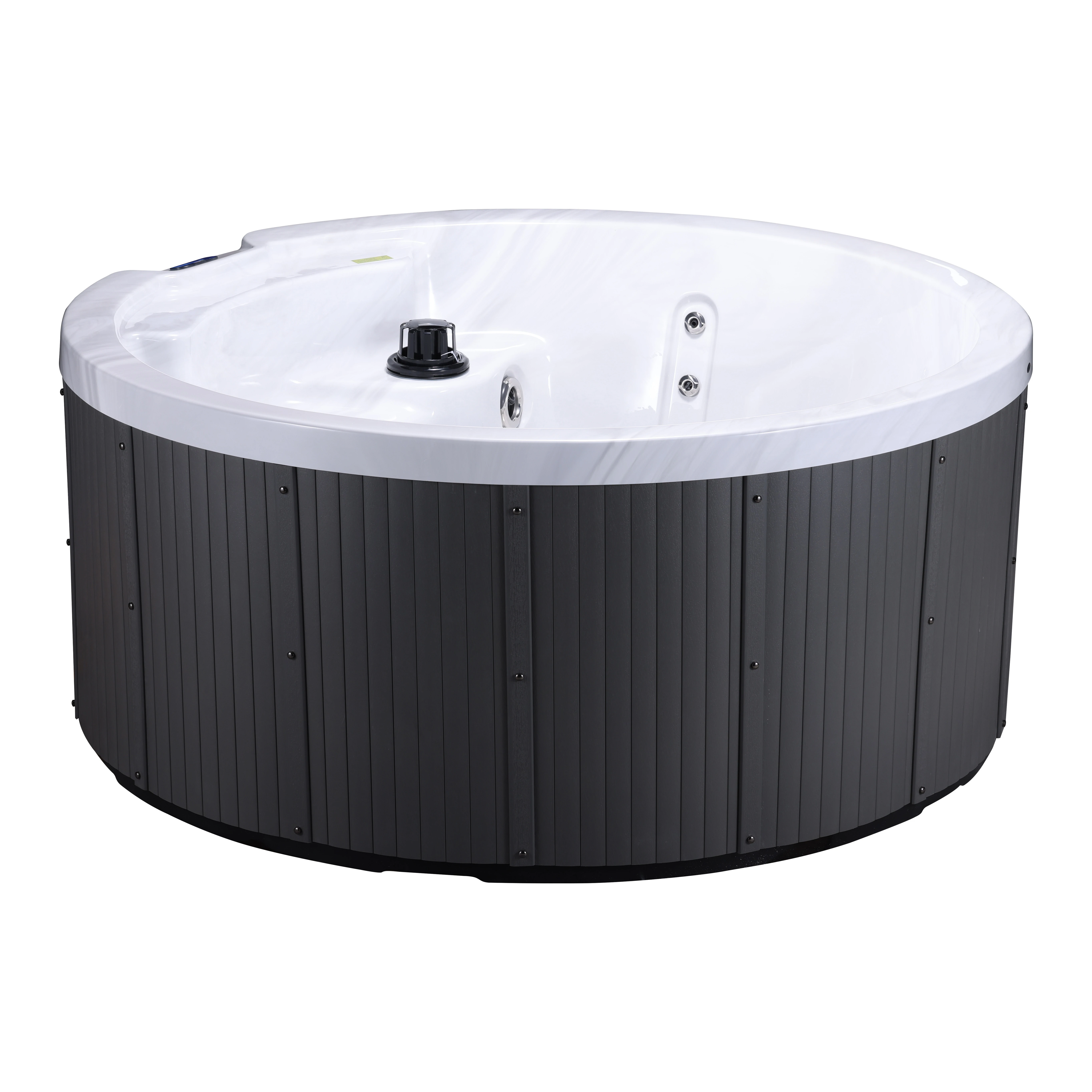 Hot Sale Modern Acrylic Circular Hotel Spa Outdoor Massage Bath Tub
