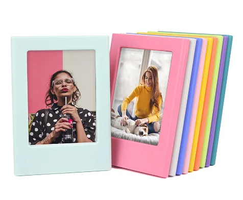 Matte Candy Color Magnetic Mini Photo Frame Fujifilm Instax Mini Film Picture Fram