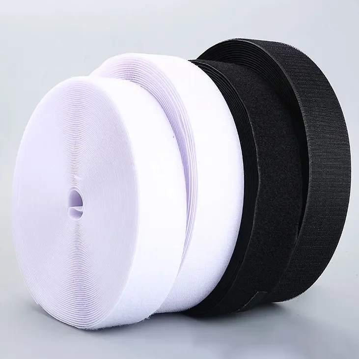 Fasten Nylon Power Cord Management Wire Organizer Straps Self Gripping Cable Ties Reusable Hook and Loop Cord Wraps Tape