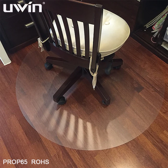 
2021 good quality home mat wrinkle resistance PVC clear chair mat 