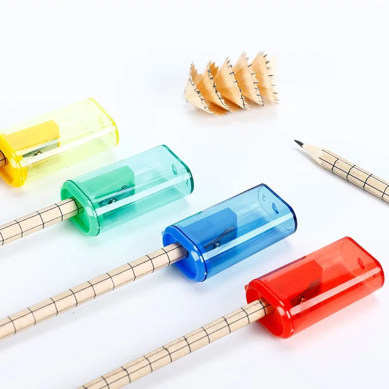 Оптовая Продажа Милая точилка для карандашей ручная креативная мини-точилка Пластиковая школы детей