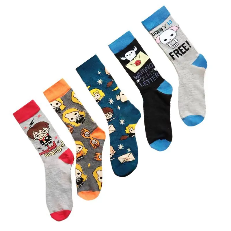 HY-2580  New 2024 Socks Anime Movie Socks Men Cotton Crew Socks man