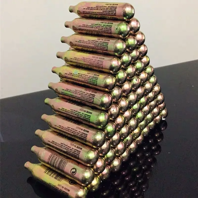 high density co2 beer tools With Promotional Price 4g 6g 33g 12g 8g 16g 17gram co2 mini air gas cylinder cartridge