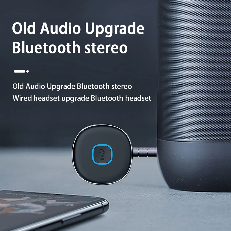Новый дизайн JL-J33 Универсальный приемник Bluetooth 3 5 мм AUX беспроводной аудио встроенный микрофон Bt 0 адаптер Handsfree