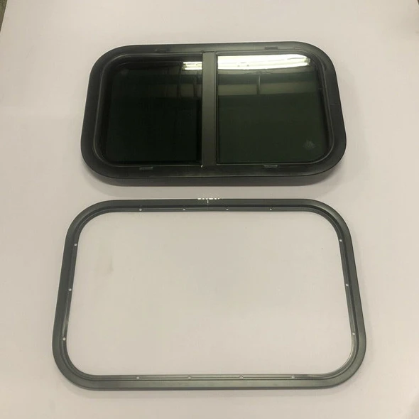 Foton Mini Bus Side Sliding Windows camping car RV Windows For horse Trailer Auto Body System In Stock