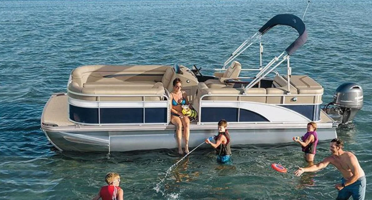 Top-Pleasure Boat pontoon boat  aluminum fishing