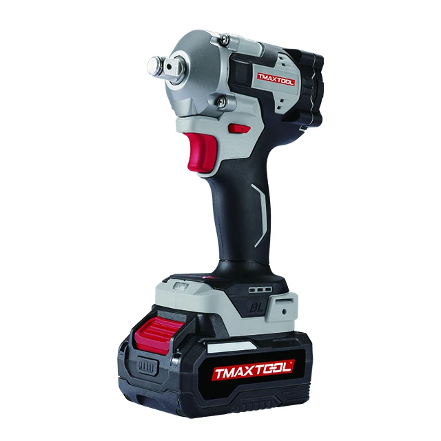 New Type 21V 380N.m Torque Electric Brushless Power Tool Set Industrial With 4000Mah Battery 1/2Inch Cordless Impact Wrench
