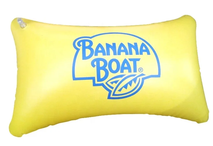 Comfortable Travel Pvc Inflatable Beach Pillow