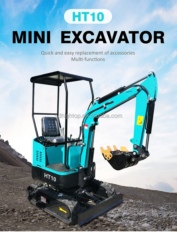 construction machine 0.8ton 1ton small type Chinese mini excavator price