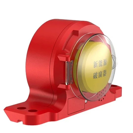 New energy powder free bus driver from a broken window