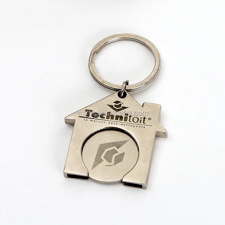 Manufacturer Personalized Wholesale Custom Logo Fashion Sublimation Blank Metal Key Chain Keychain